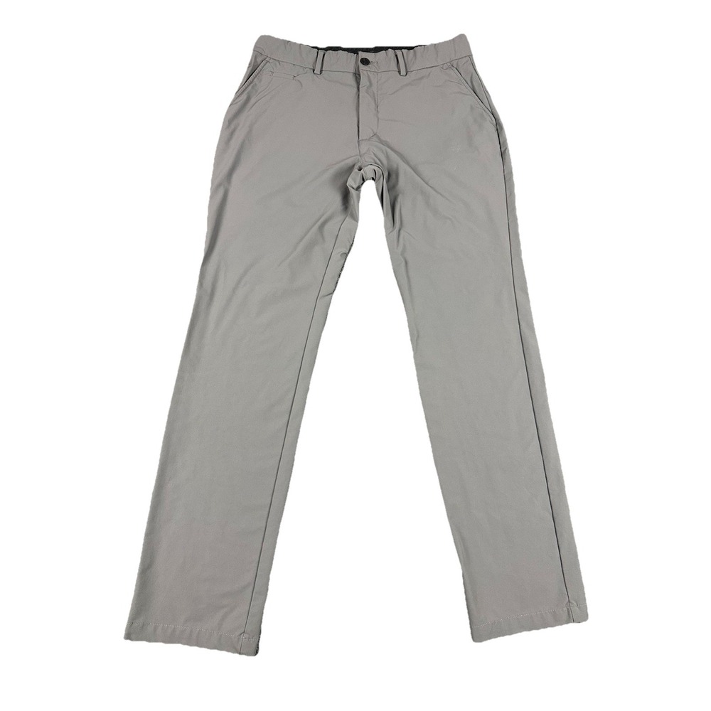 Kjus Ike Oxford Gray Regular Fit Pants (MG20-D08) Men's Size 34 X 34